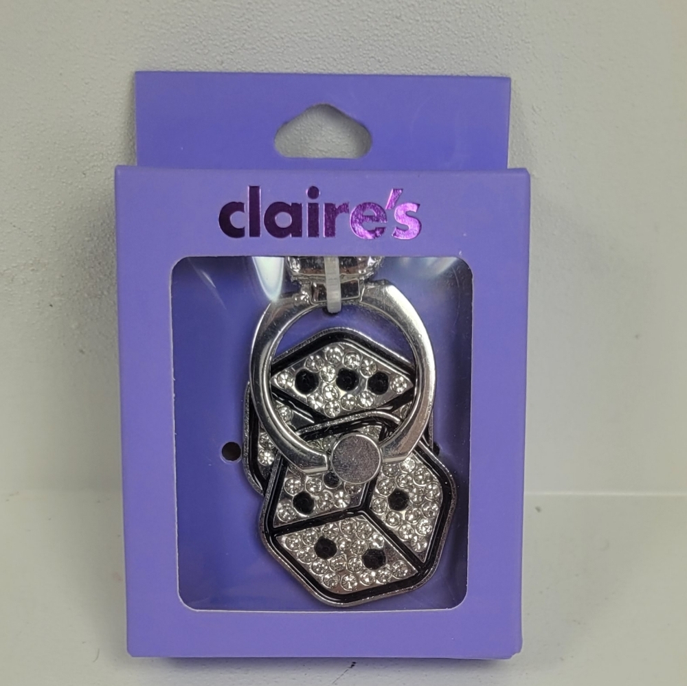 Claire's Purple Phone Ring Holder